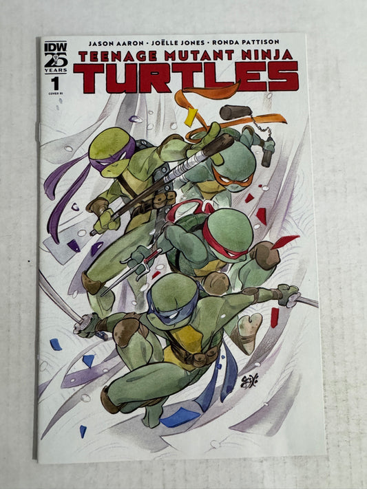 TEENAGE MUTANT NINJA TURTLES #1 Vol 2 NM 1:100 Peach Momoko Variant