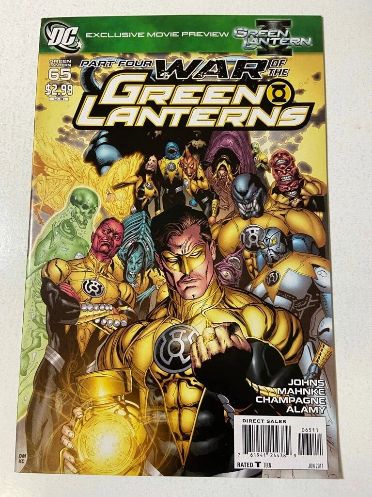 GREEN LANTERN #65 Vol 4 NM