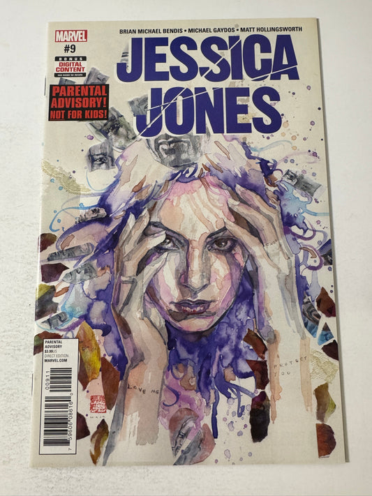 JESSICA JONES #9 NM David Mack Cover