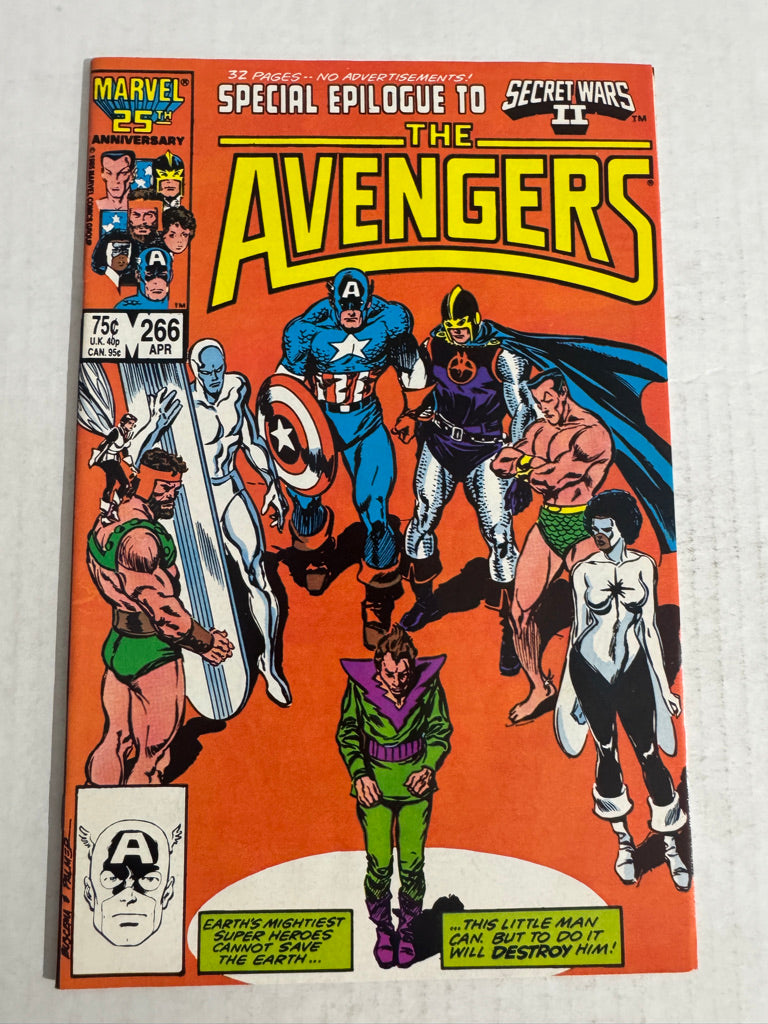 AVENGERS #266 NM