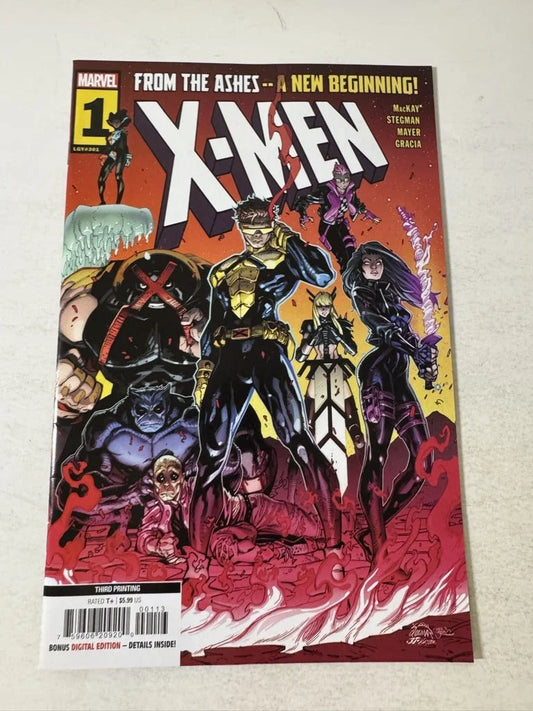 X-MEN #1 Vol 6 NM- 2nd Print Variant
