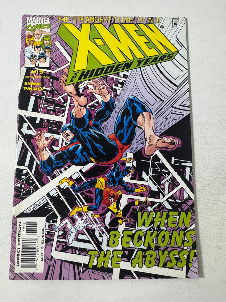 X-MEN THE HIDDEN YEARS #19 NM- John Byrne Cover