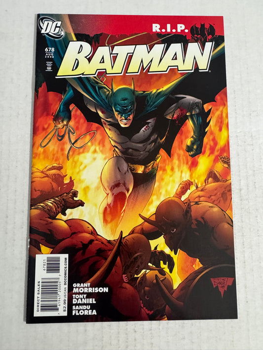 BATMAN #678 NM 1:25 Tony Daniel Variant