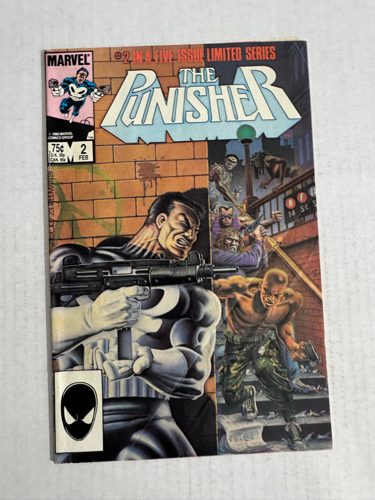 THE PUNISHER #2 VG Mike Zeck Cover