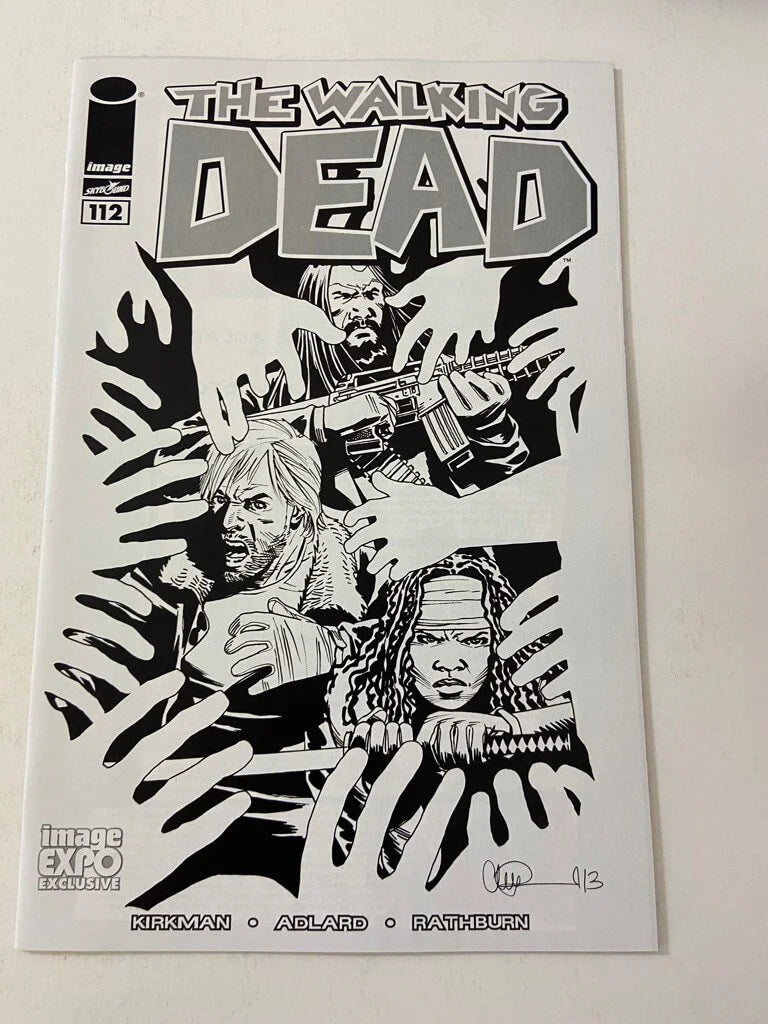 THE WALKING DEAD #112 NM Image Expo Charlie Adlard Variant