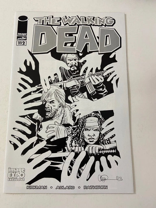 THE WALKING DEAD #112 NM Image Expo Charlie Adlard Variant