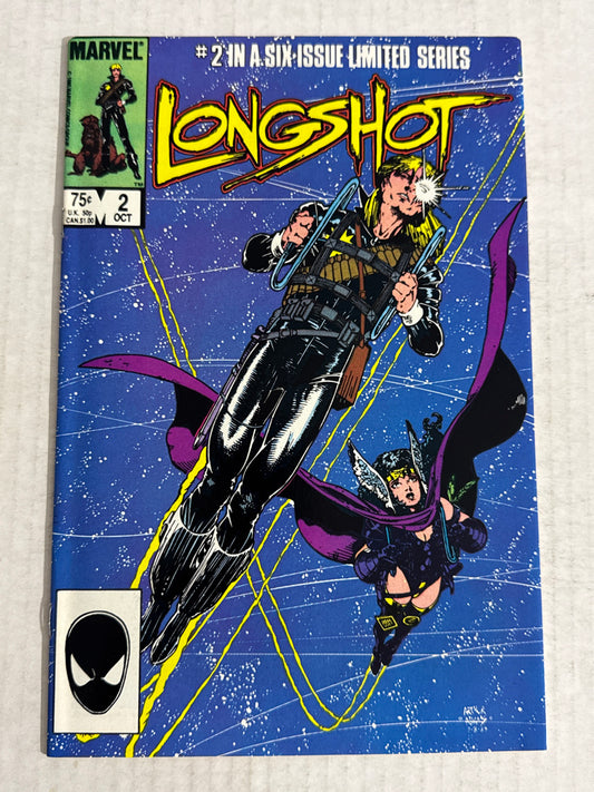 LONGSHOT #2 NM- Arthur Adams Cover 1ST APPEARANCE