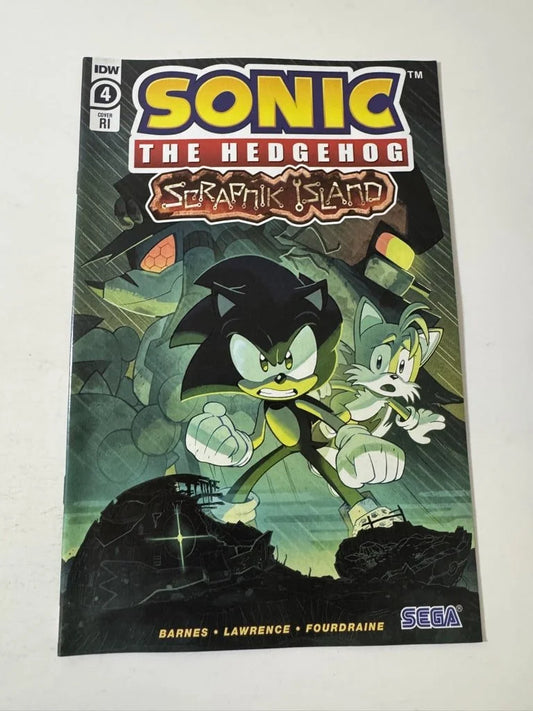 SONIC THE HEDGEHOG Scrapnik Island #4 NM 1:10 Variant