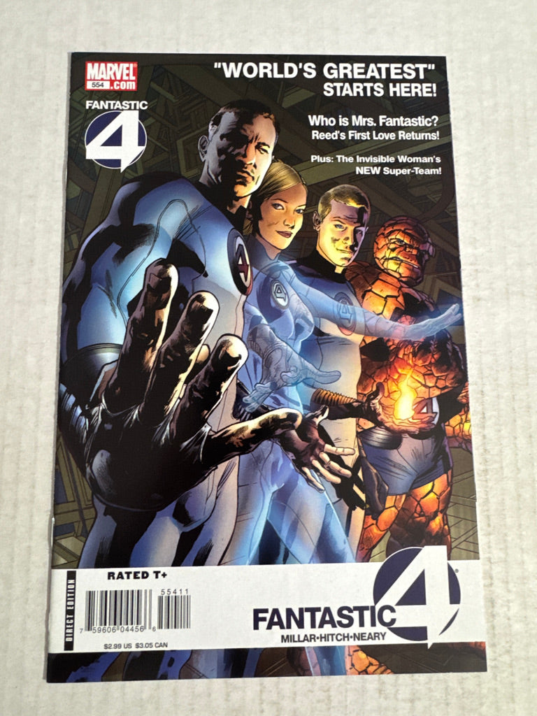 FANTASTIC FOUR #554 NM Bryan Hitch Cover