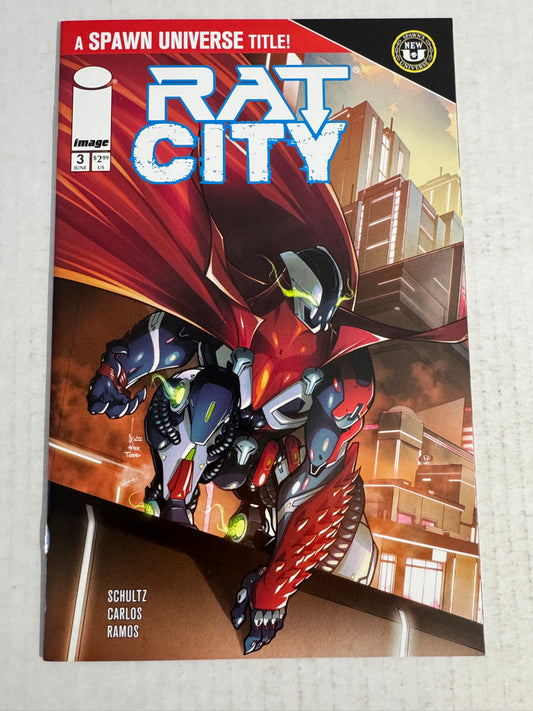 Spawn Universe RAT CITY #3 NM Keane B Variant