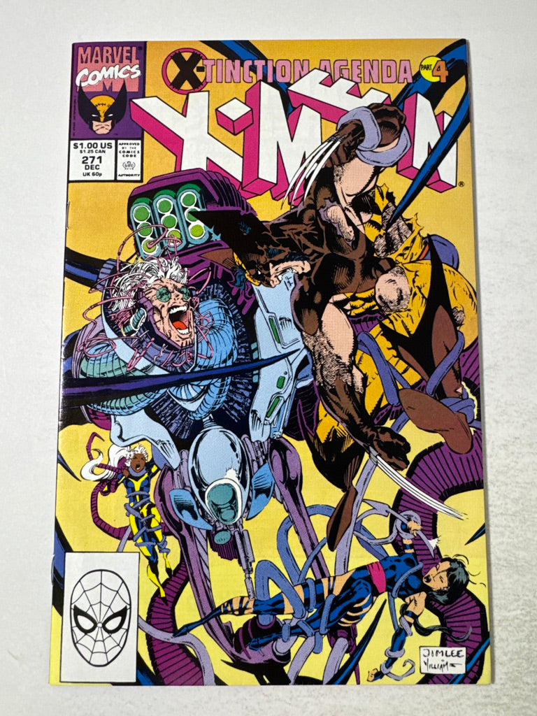 UNCANNY X-MEN #271 Jim Lee Cover