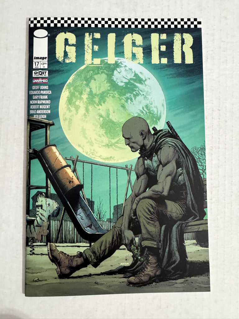 GEIGER #17 Vol 2 NM Gary Frank Cover