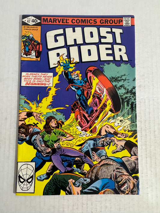GHOST RIDER #47 VF+