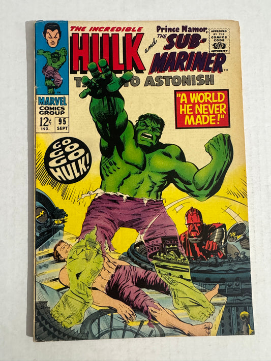 TALES TO ASTONISH #95 FN 1ST APPEARANCE