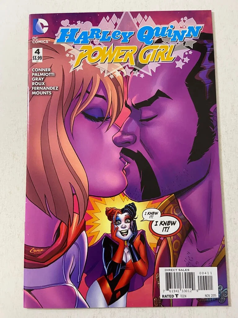 HARLEY QUINN POWER GIRL #1-6 NM Set