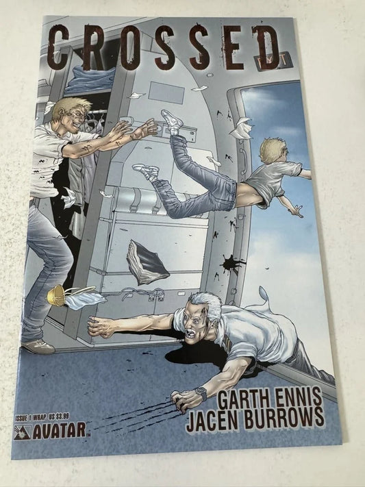 CROSSED #1 NM- Jacen Burrows Wrap Variant