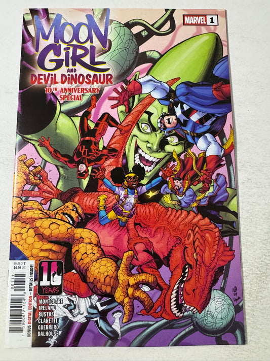 MOON GIRL & DEVIL DINOSAUR 10th ANNIVERSARY SPECIAL #1 NM