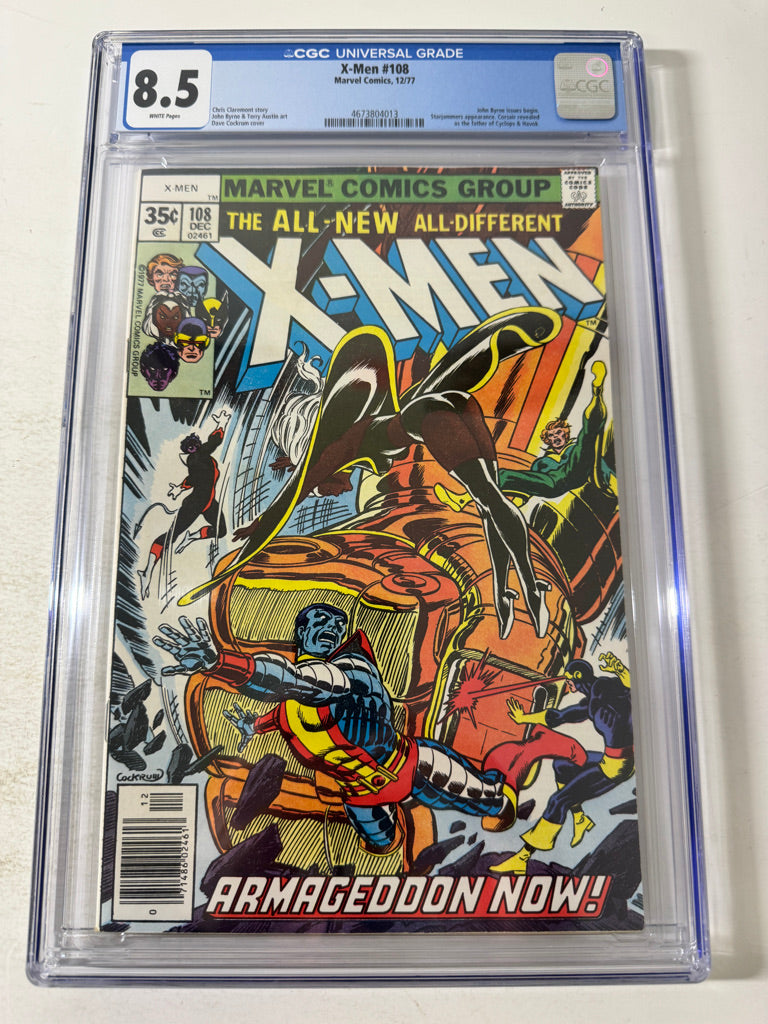 X-MEN #108 8.5 CGC