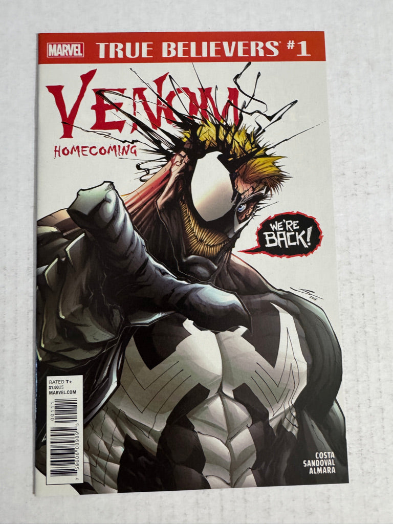 VENOM #6 Vol 3 NM Homecoming True Believers Variant