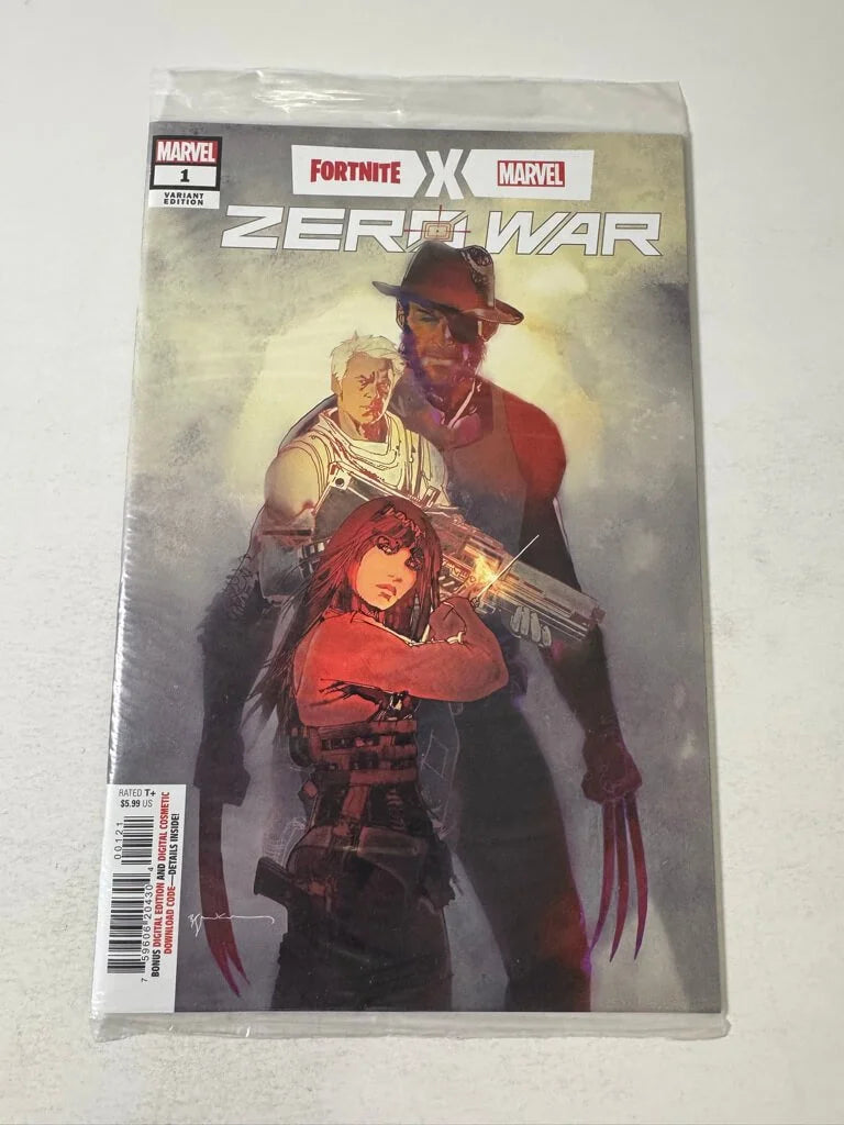 FORTNITE MARVEL ZERO WAR #1 NM Sealed Bill Sienkiewicz Variant