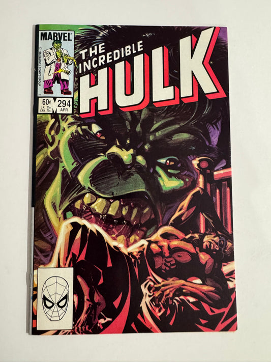 INCREDIBLE HULK #294 VF/NM
