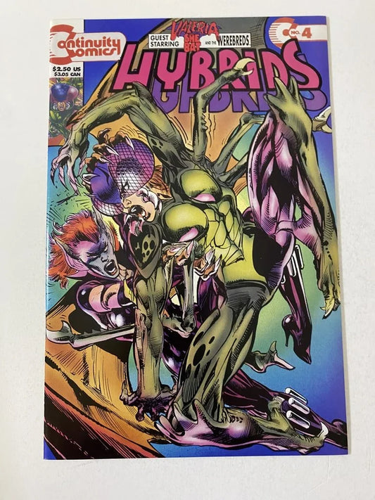 HYBRIDS #4 NM- Neal Adams Cover