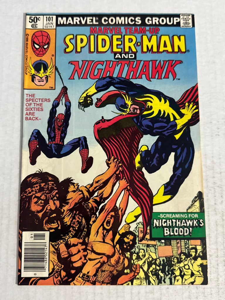 MARVEL TEAM-UP #101 VF- NEWSSTAND