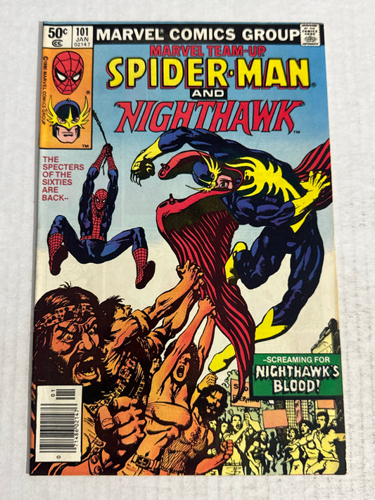 MARVEL TEAM-UP #101 VF- NEWSSTAND