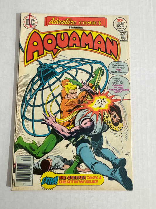 ADVENTURE COMICS #447 VG