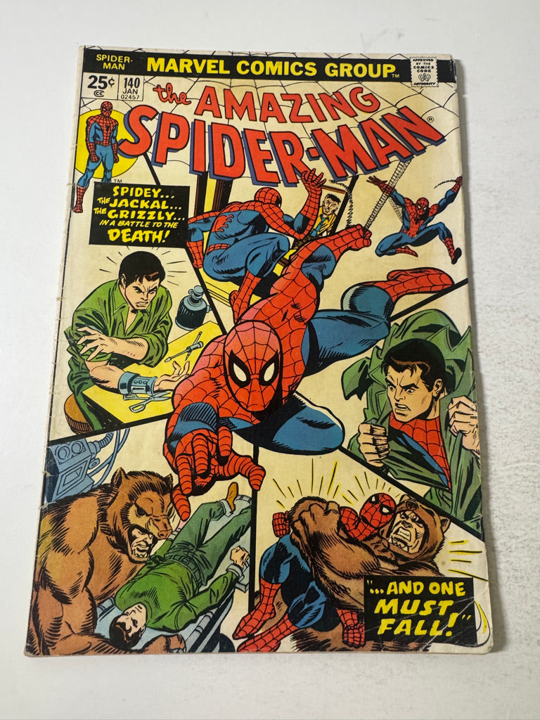 AMAZING SPIDER-MAN #140 GD Mark Jewelers Edition