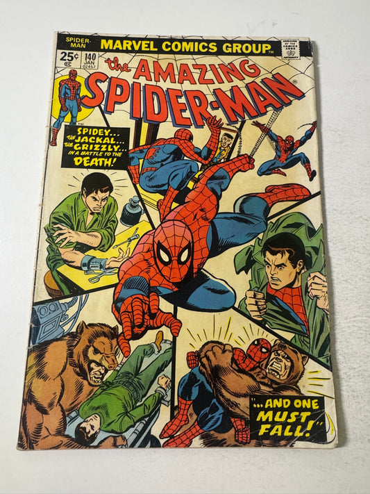 AMAZING SPIDER-MAN #140 GD Mark Jewelers Edition
