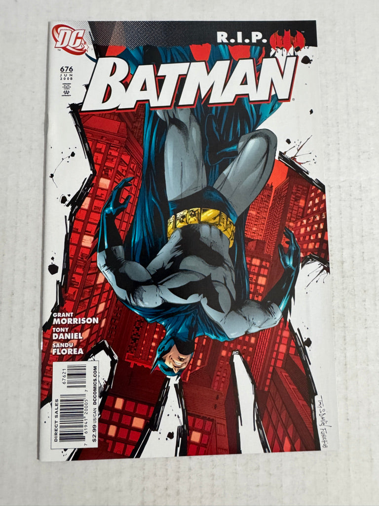 BATMAN #676 NM 1:25 Tony Daniel Variant