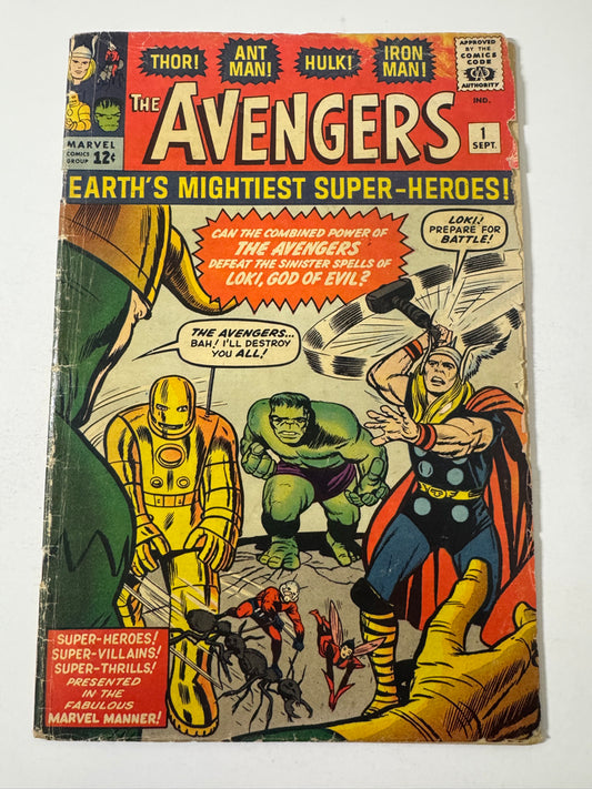AVENGERS #1 GD 1ST APPEARANCE
