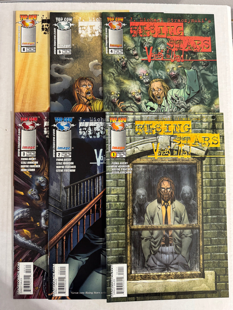 RISING STARS Voices of The Dead #1-6 SET