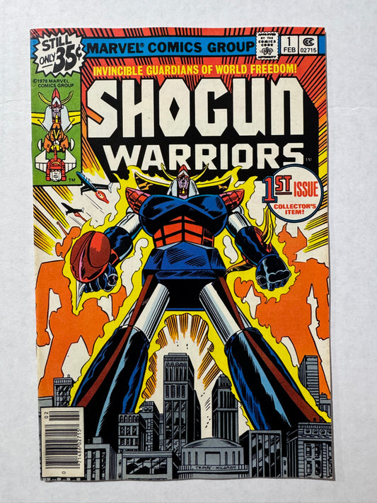 SHOGUN WARRIORS #1 FN/VF 1ST APPEARANCE