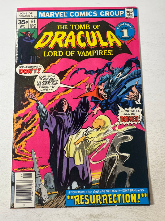 THE TOMB OF DRACULA #61 VG