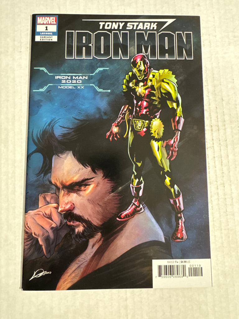 TONY STARK IRON MAN #1 NM- Alexander Lozano Iron Man 2020 Model XX Variant