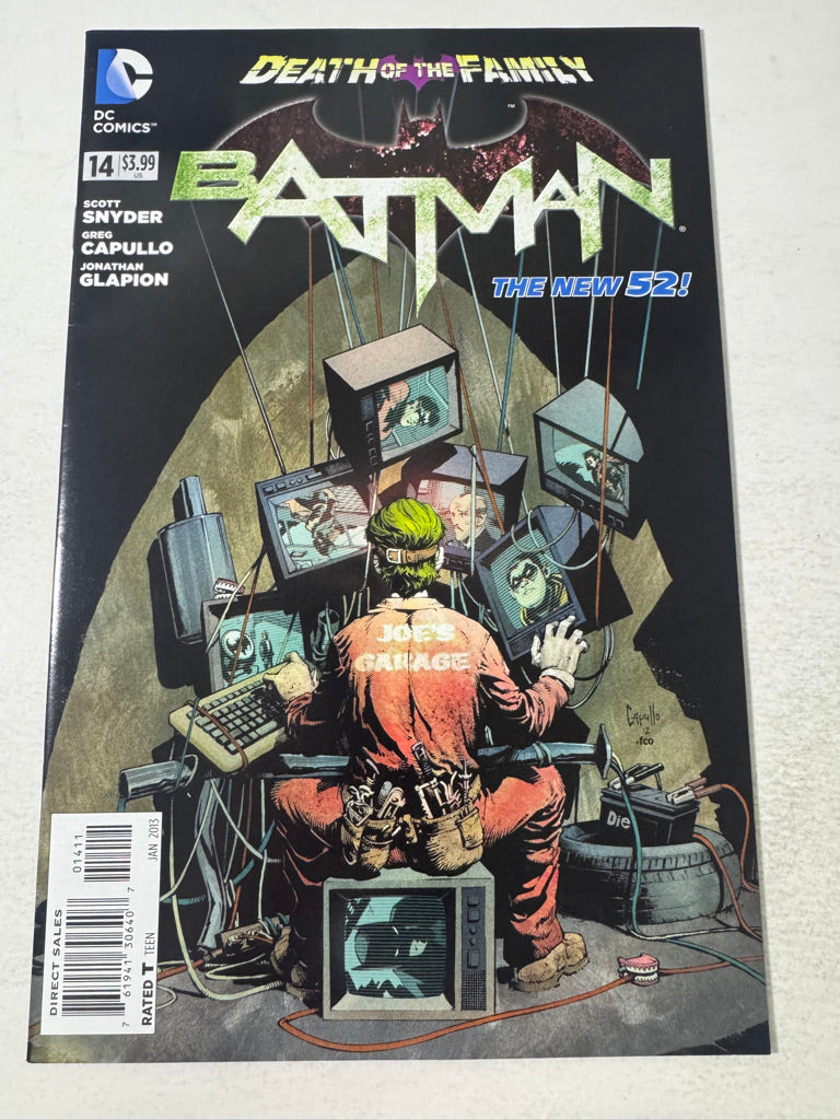 BATMAN #14 Vol 2 NM-