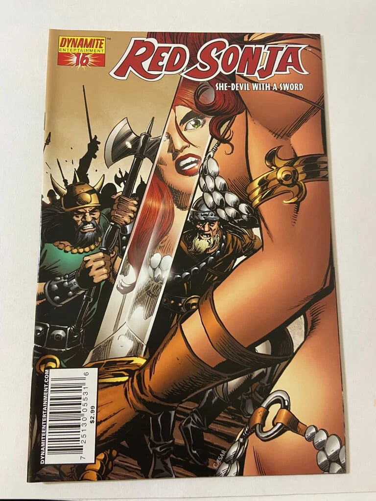 RED SONJA #16 NM Dick Giordano D Variant (Dynamite)