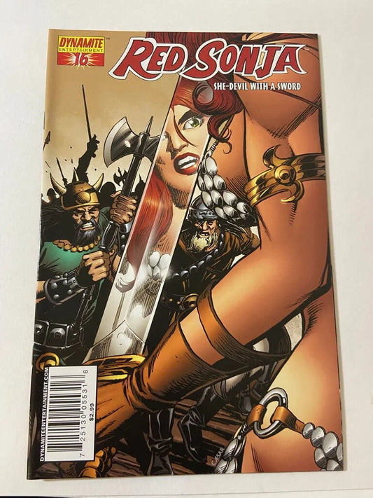 RED SONJA #16 NM Dick Giordano D Variant (Dynamite)
