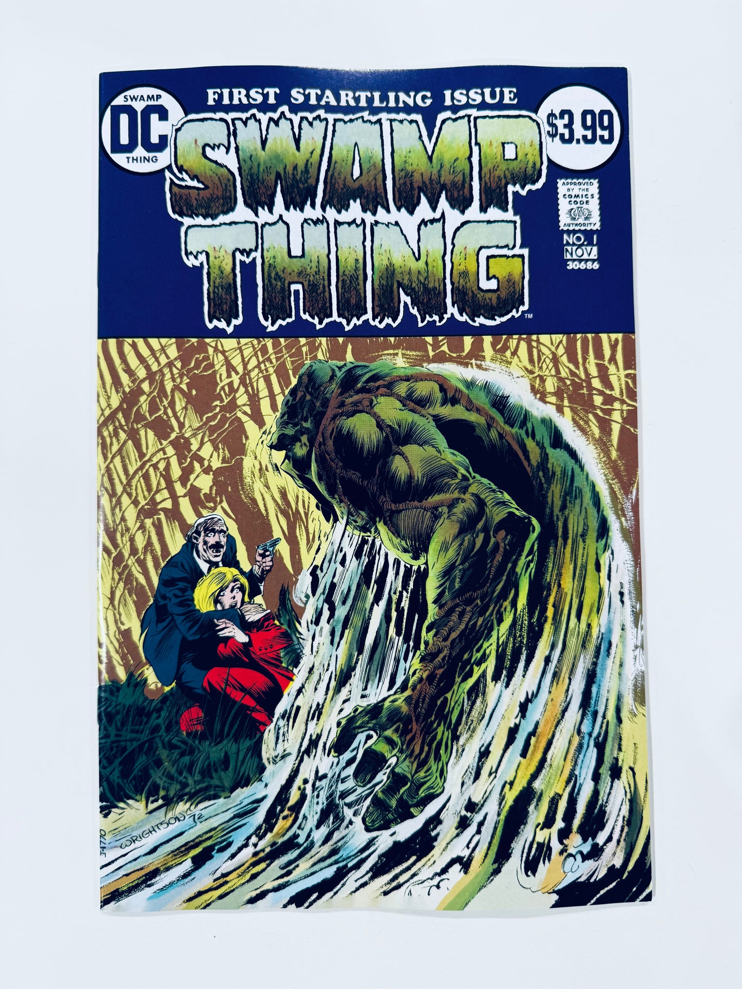 SWAMP THING #1 2026 FACSIMILE EDITION NM