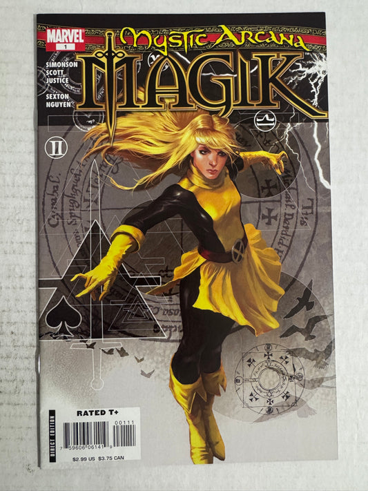 MYSTIC ARCANA MAGIK #1 VF 1ST APPEARANCE