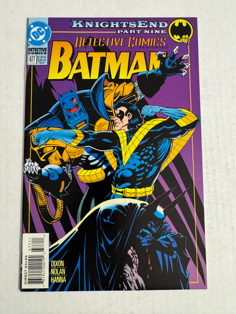 DETECTIVE COMICS #677 NM Kelley Jones Cover