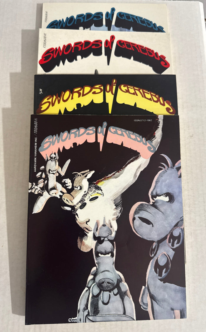 SWORDS OF CEREBUS Vol 1-4 TPB SET NM-