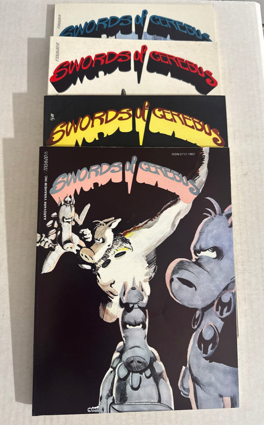 SWORDS OF CEREBUS Vol 1-4 TPB SET NM-