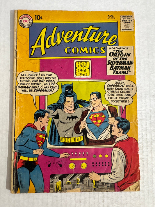 ADVENTURE COMICS #275 GD-