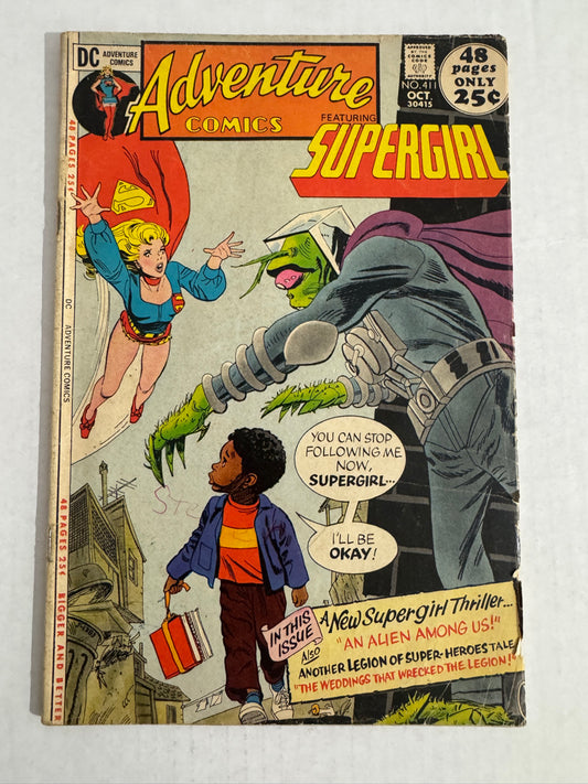 ADVENTURE COMICS #411 GD/VG