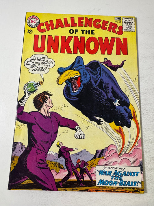 CHALLENGERS OF THE UNKNOWN #35 VG