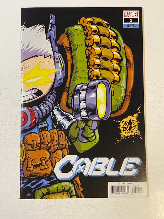 CABLE #1 Vol 4 NM  Skottie Young Variant