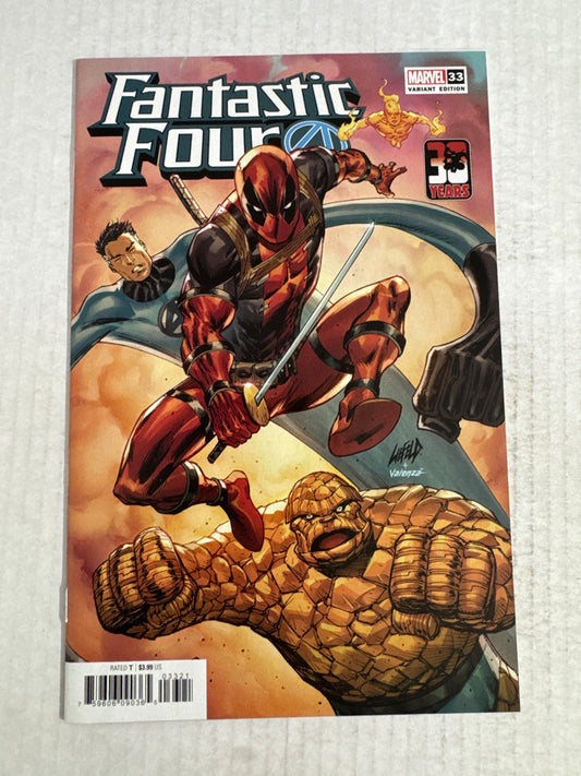 FANTASTIC FOUR #33 Vol 6 NM Rob Liefeld Variant